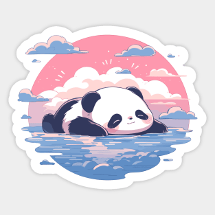 The Most Adorable Kawaii Panda Baby Sticker